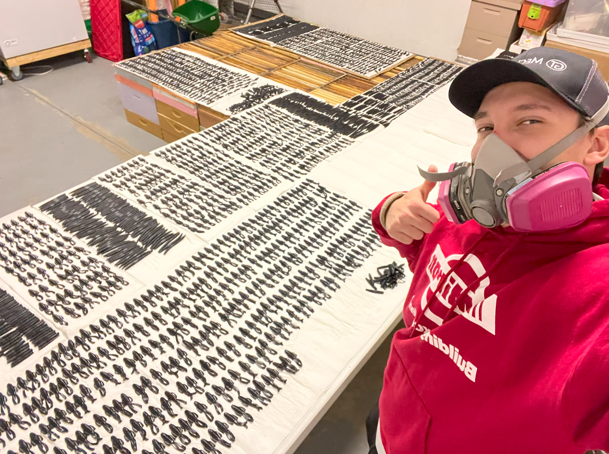 Bait making - behind the scenes