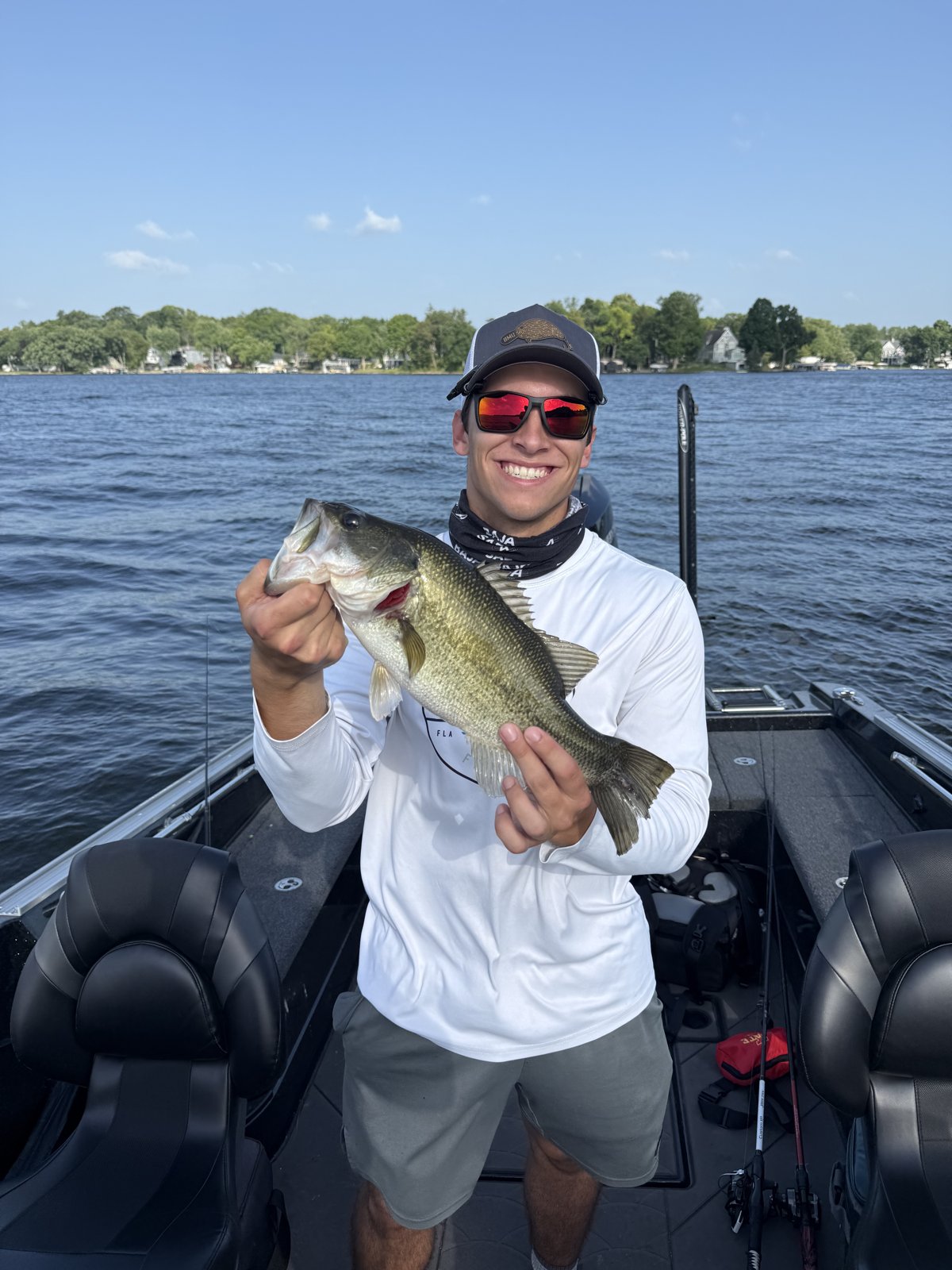 Bass caught by Tyler H. on Jig